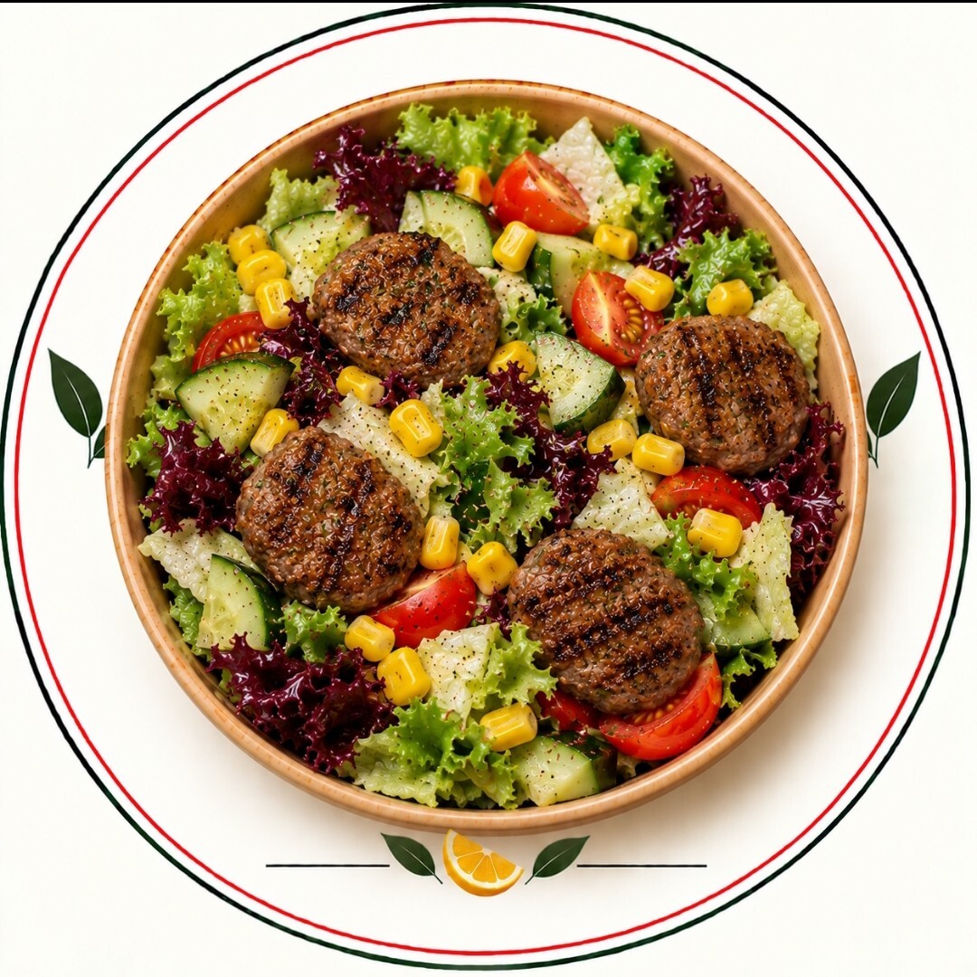 Köfteli Salata