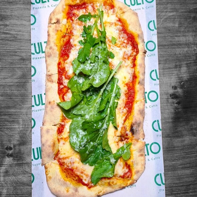 Margherita Flambe Pizza