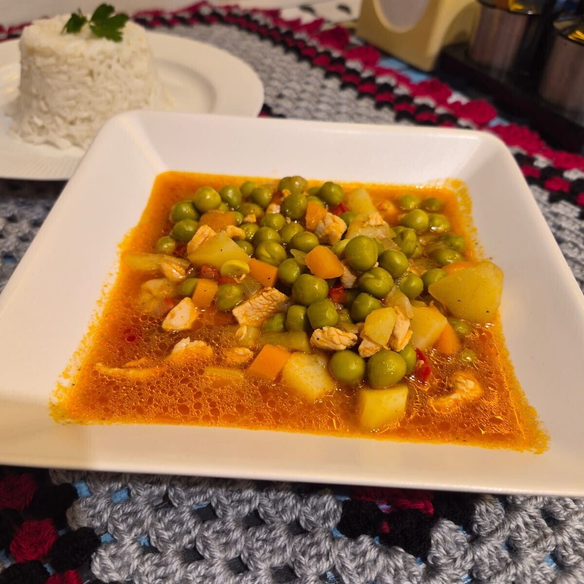 Tavuklu Bezelye