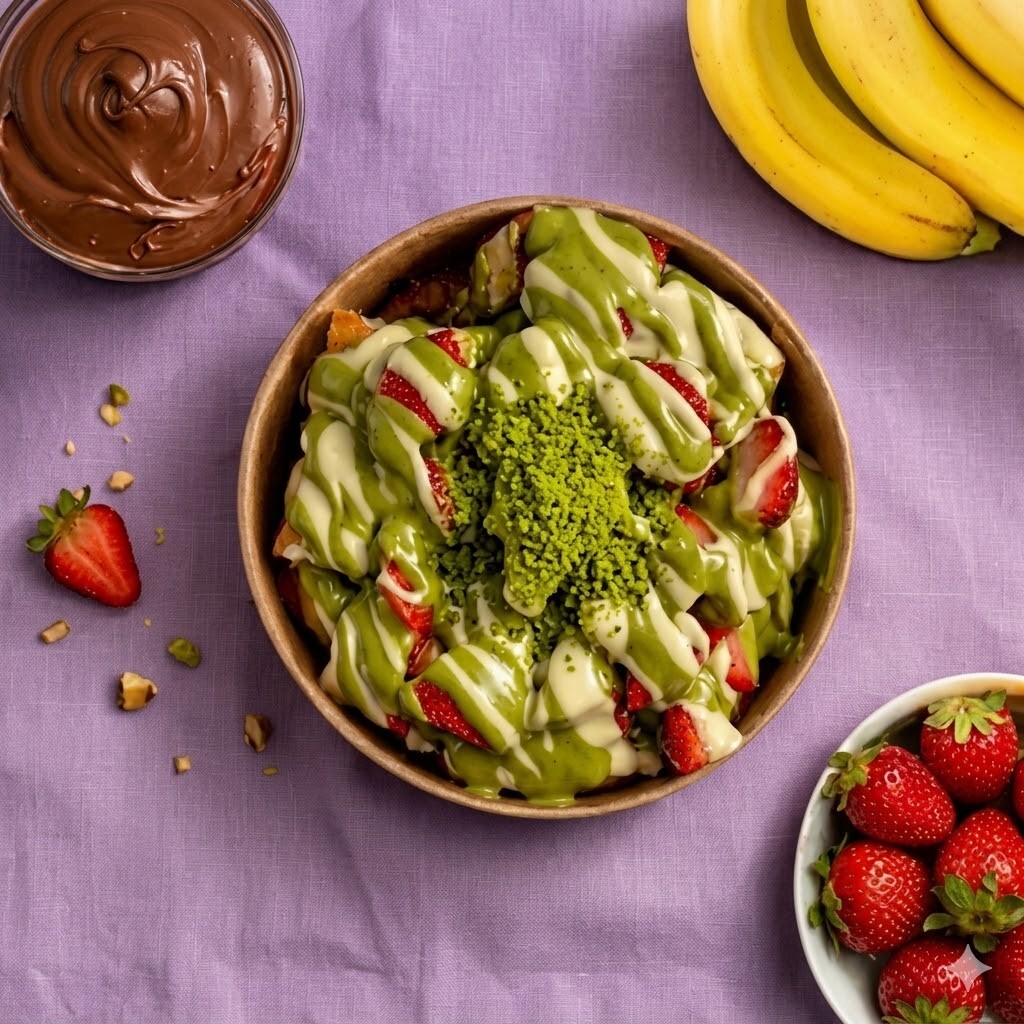 x Fıstığın Aşkı Bowl Waffle