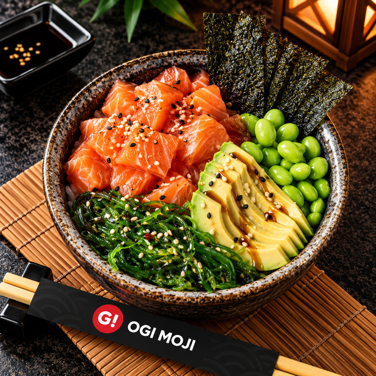 Somon poke Bowl