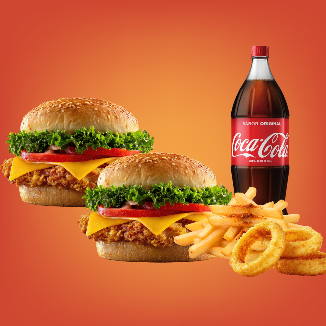 Beraber Çıtır Tavuk Burger Yemeli Menü