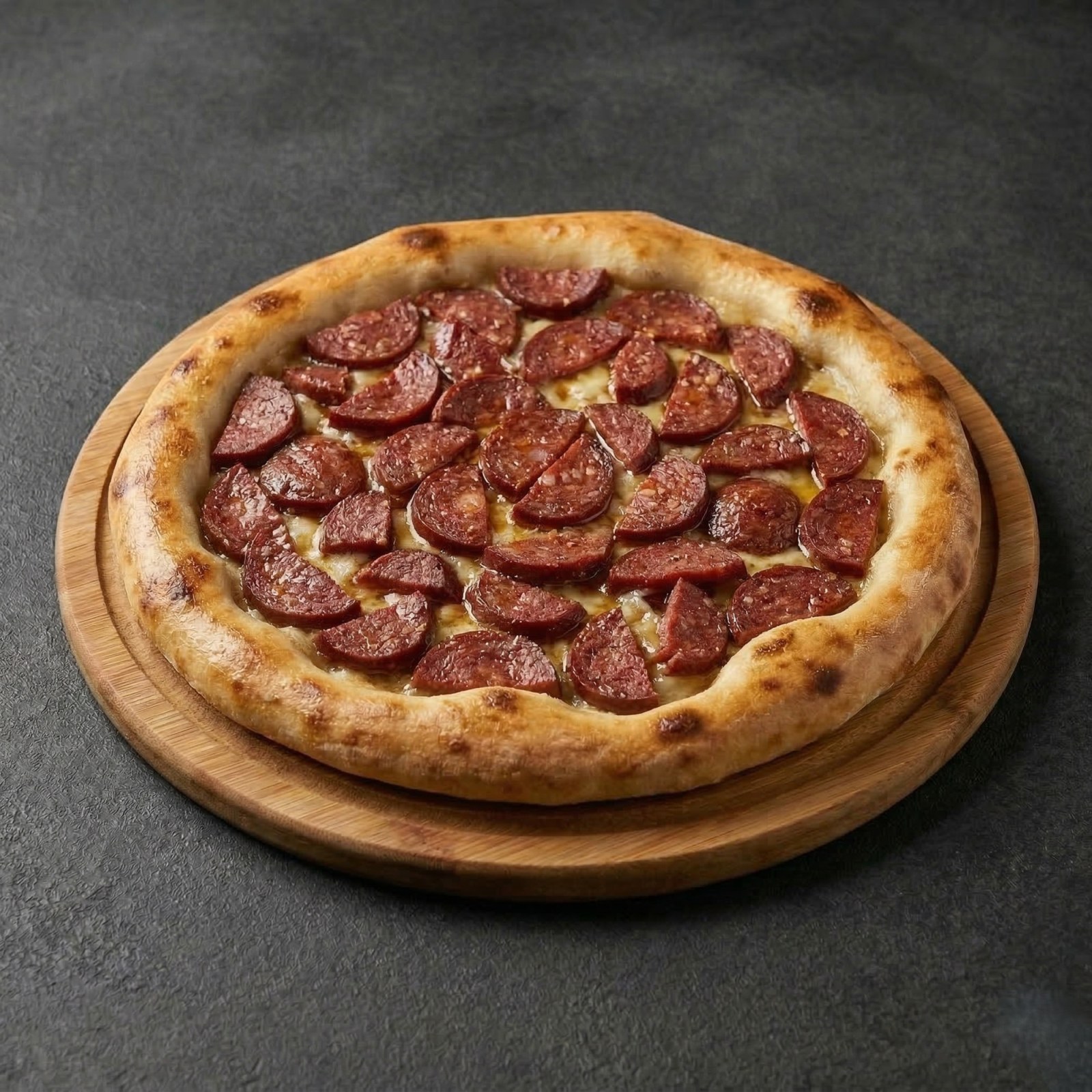 Yuvarlak Sucuklu Pide