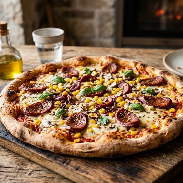 Sucuklu Pizza(Orta Boy)