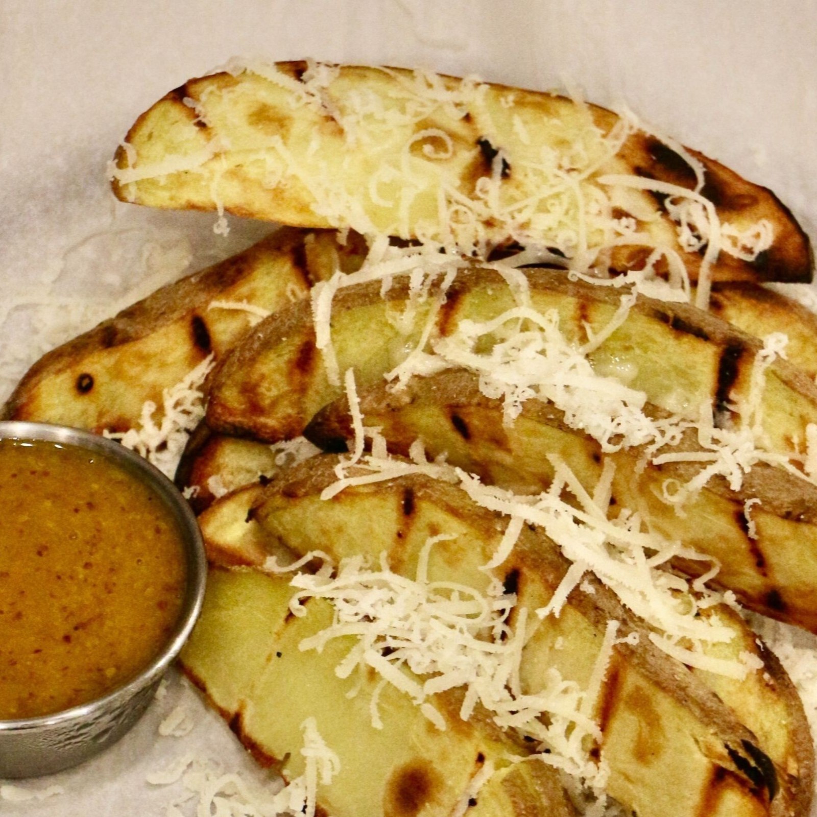 Parmesanlı Izgara Patates (Glütensiz)