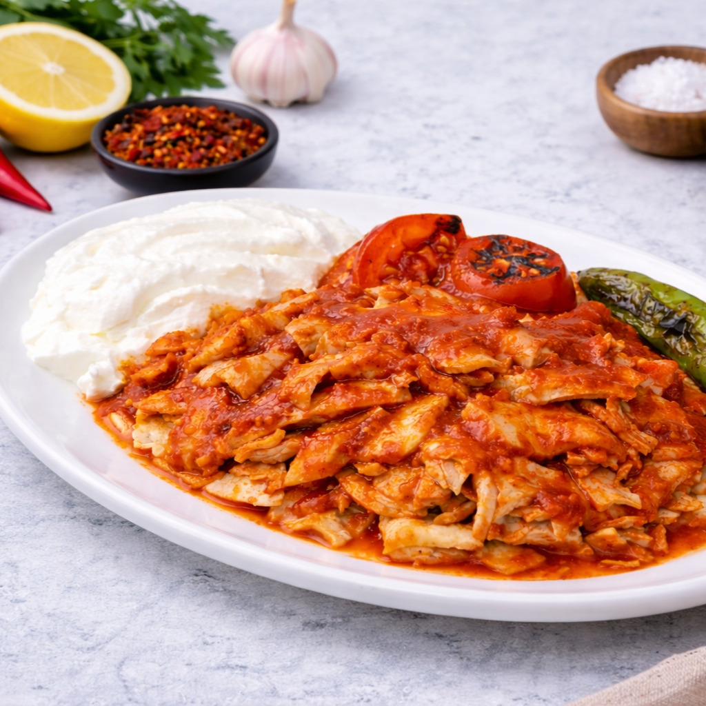 İskender (Tavuk Dönerden)