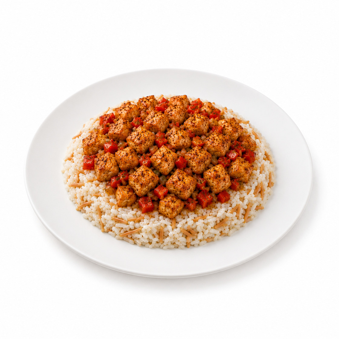 Pilav Üstü Tavuklu Patates