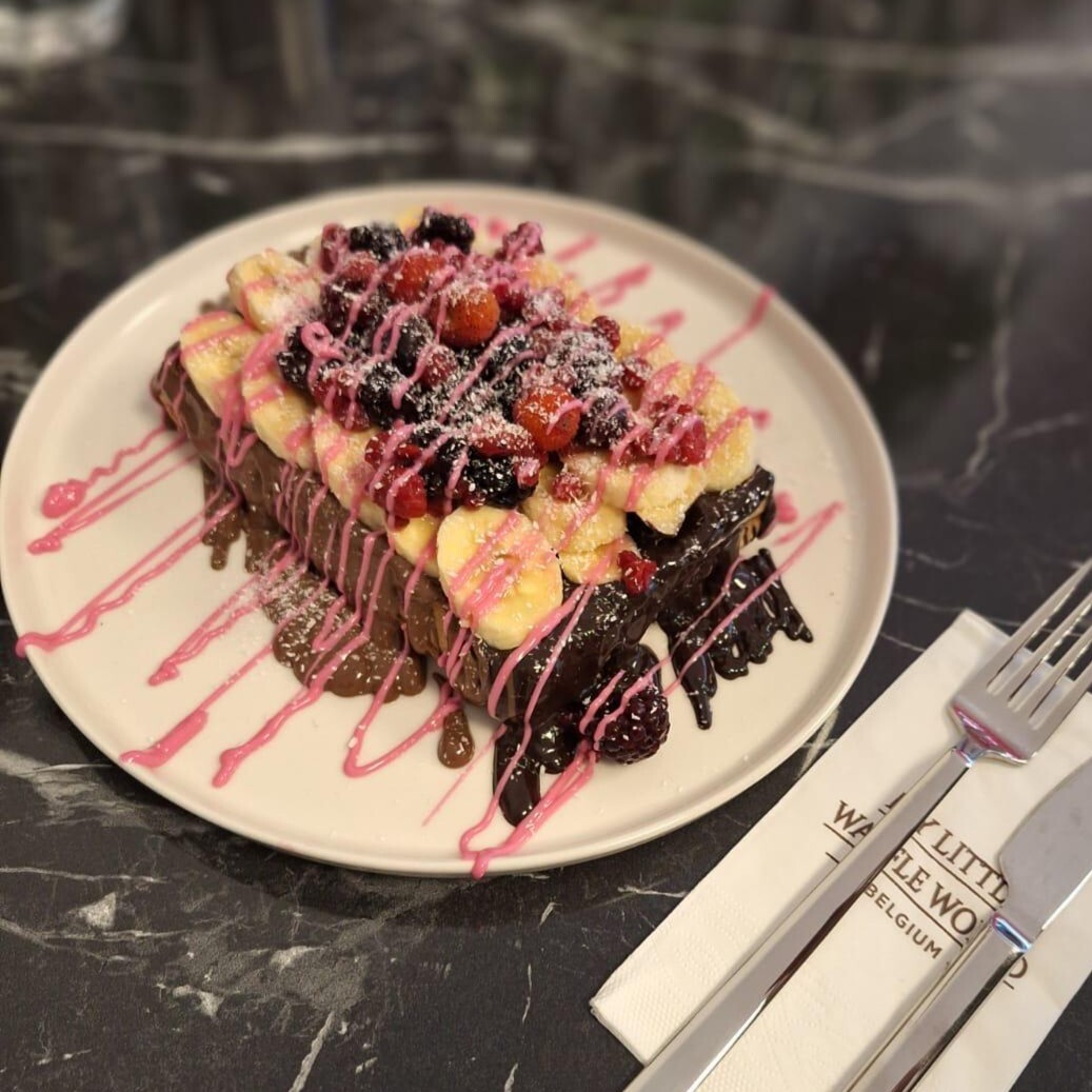 Bürüksel Waffle Büyük Hamur