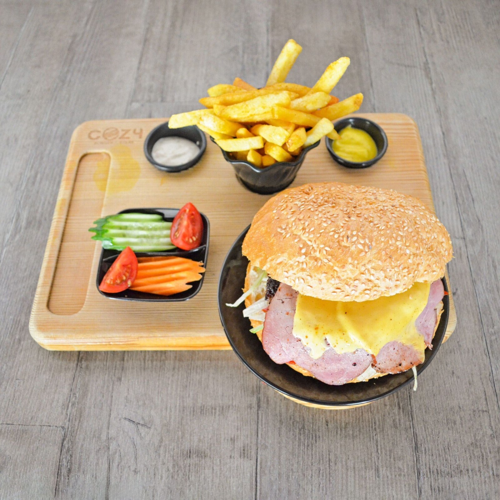 Cozy Bacon Burger (200 gr.)