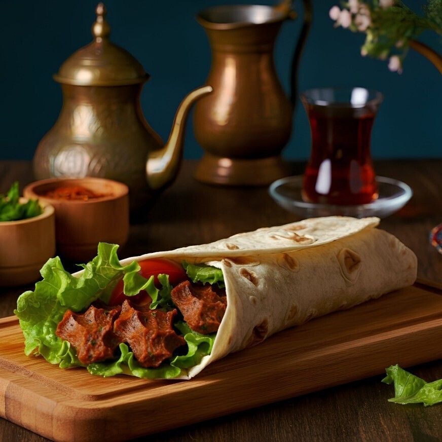 Cevizli Zeytinyağlı Special Double Çiğ Köfte Dürüm (220 gr)