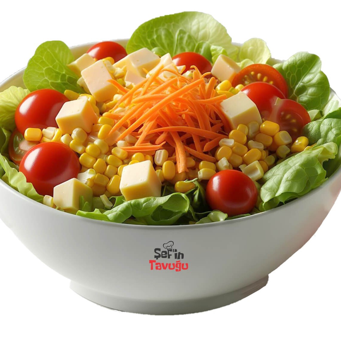 Fesleğenli Peynirli Salata