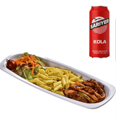Barbekülü Tavuklu Penne Menü + Sarıyer Cola
