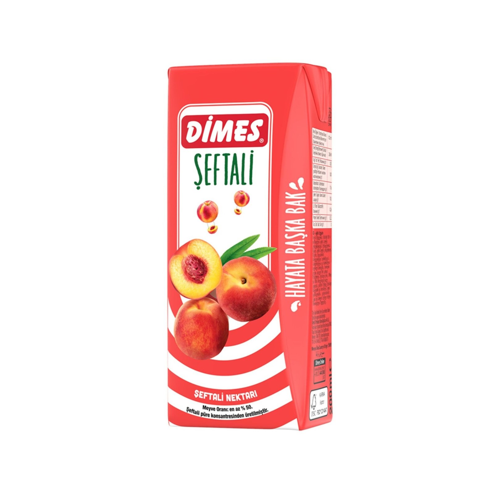 Dimes Şeftali Meyve Nektarı (200 ml)