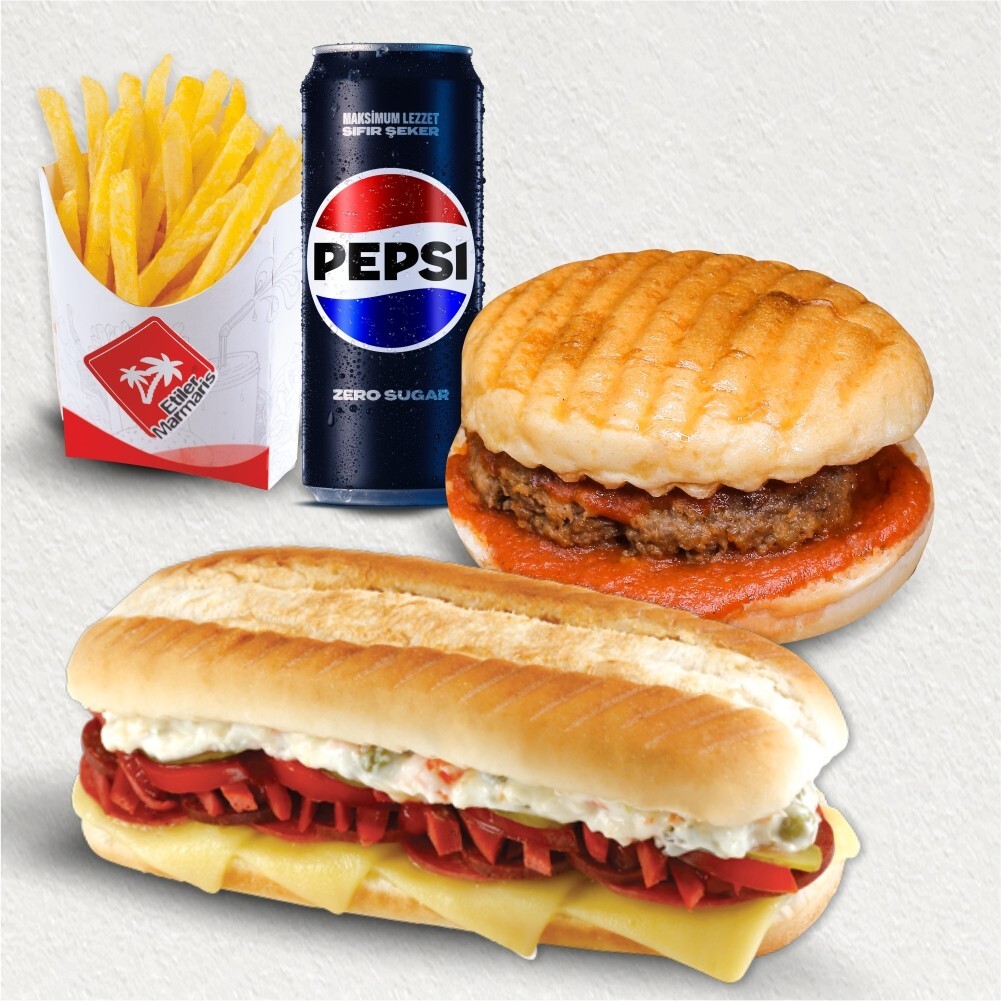 Islak Hamburger & Kumru Menü
