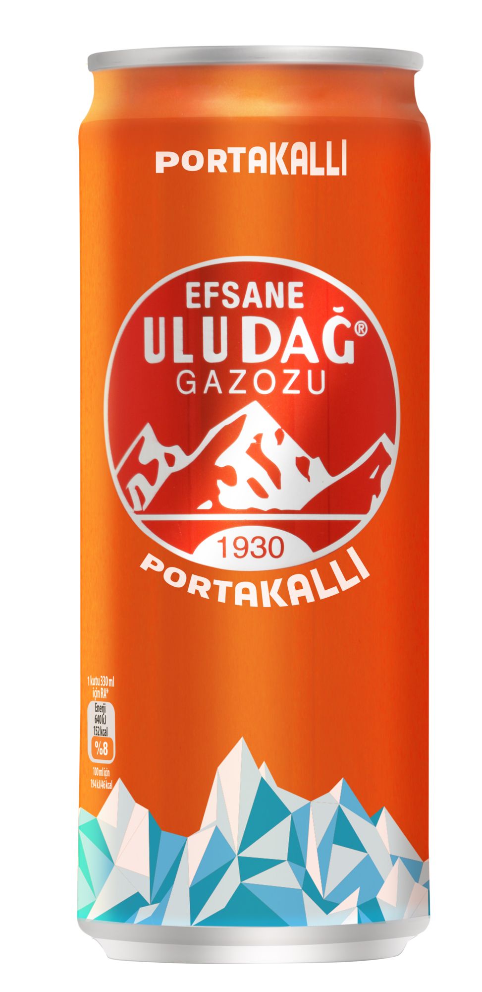 Uludağ Portakallı Gazoz (330 ml)