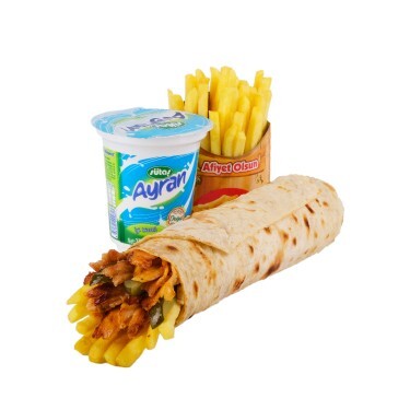 Zurna Katık Tavuk Döner Dürüm Menü