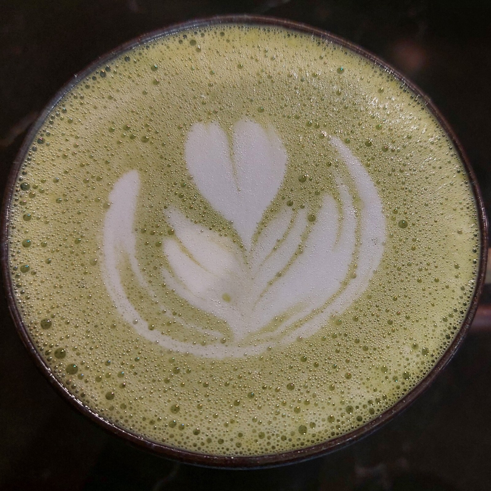 Blue Matcha Latte