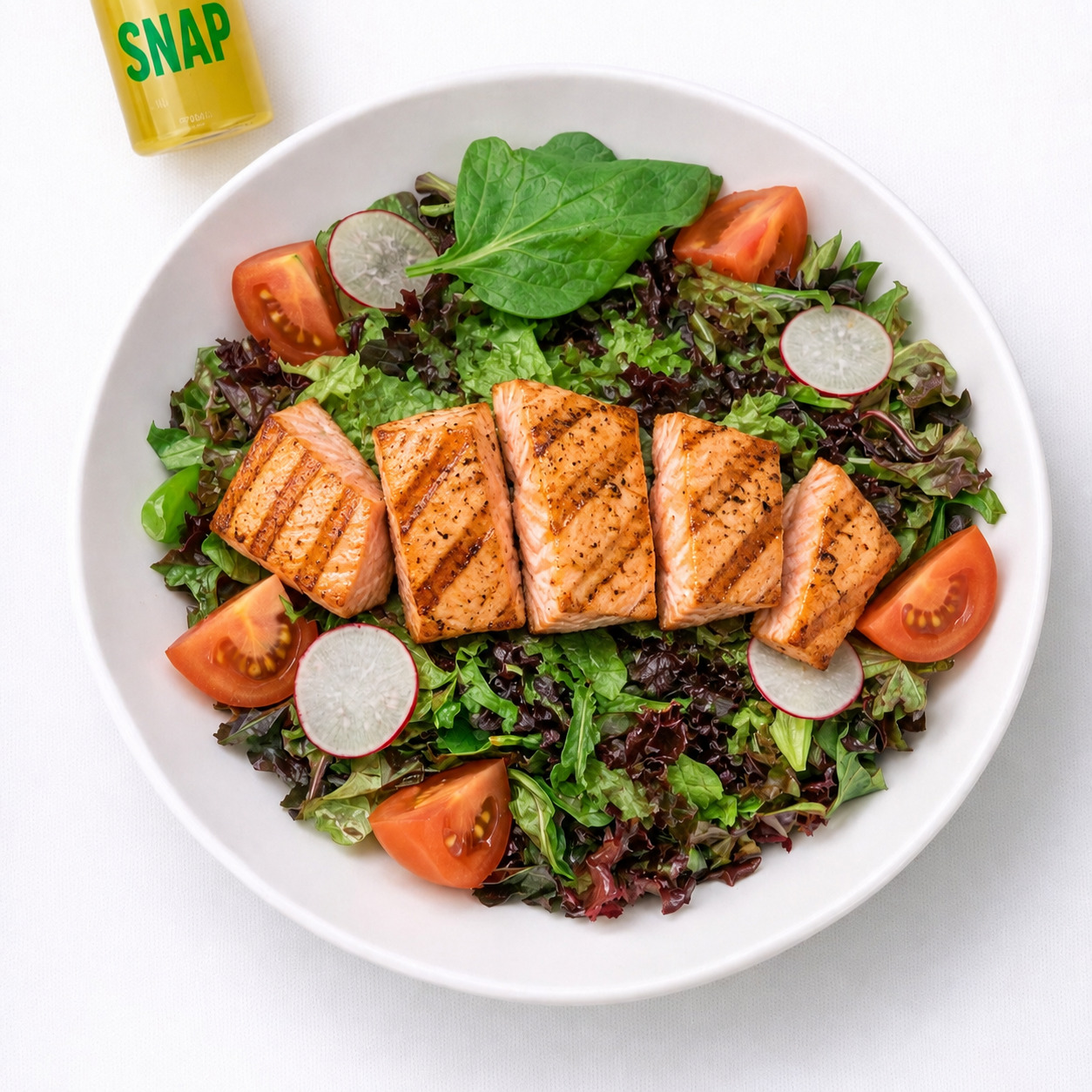 Izgara Somon Salata