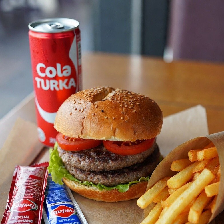 Duble Et Burger Menü