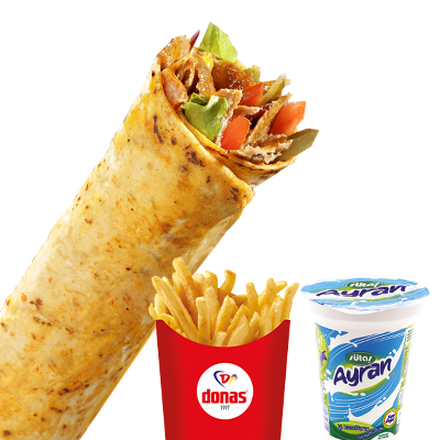 Donas Et Döner Dürüm Menü 1