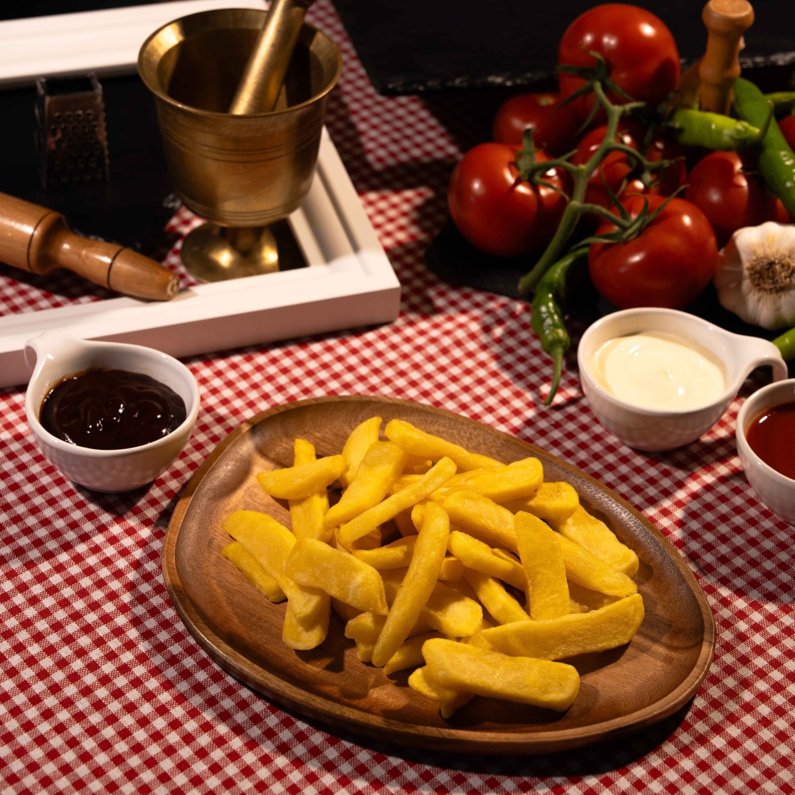 Parmak Elma Dilim Patates