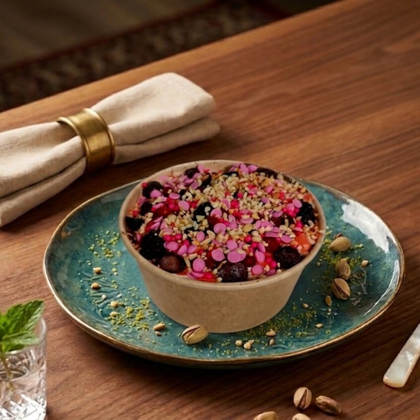 Orman Esintisi Bowl Waffle ( Büyük hamur )