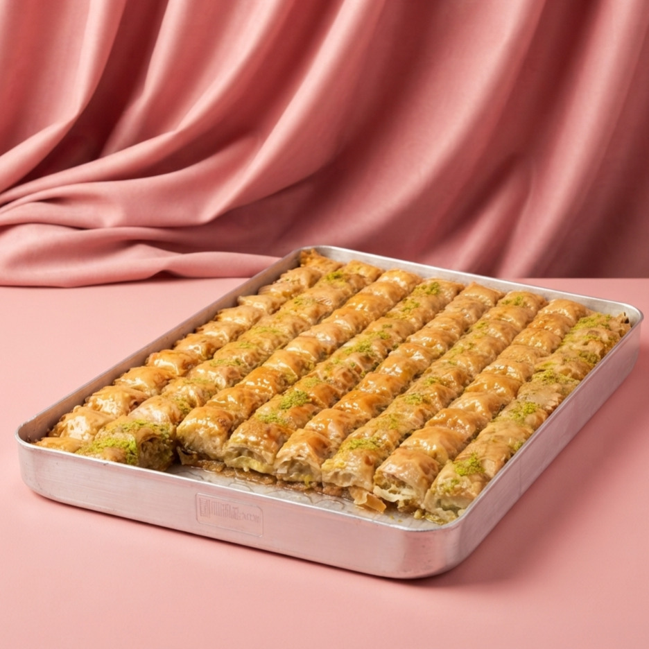 (1.000 gr.)_Özel Mini Baklava ( Fıstıklı-Tereyağlı )