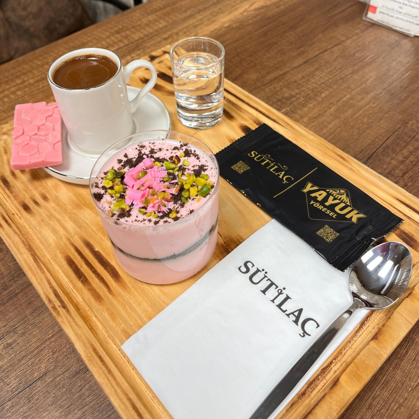 Frambuaz Çikolatalı Muhallebi 🍫🍓🍮