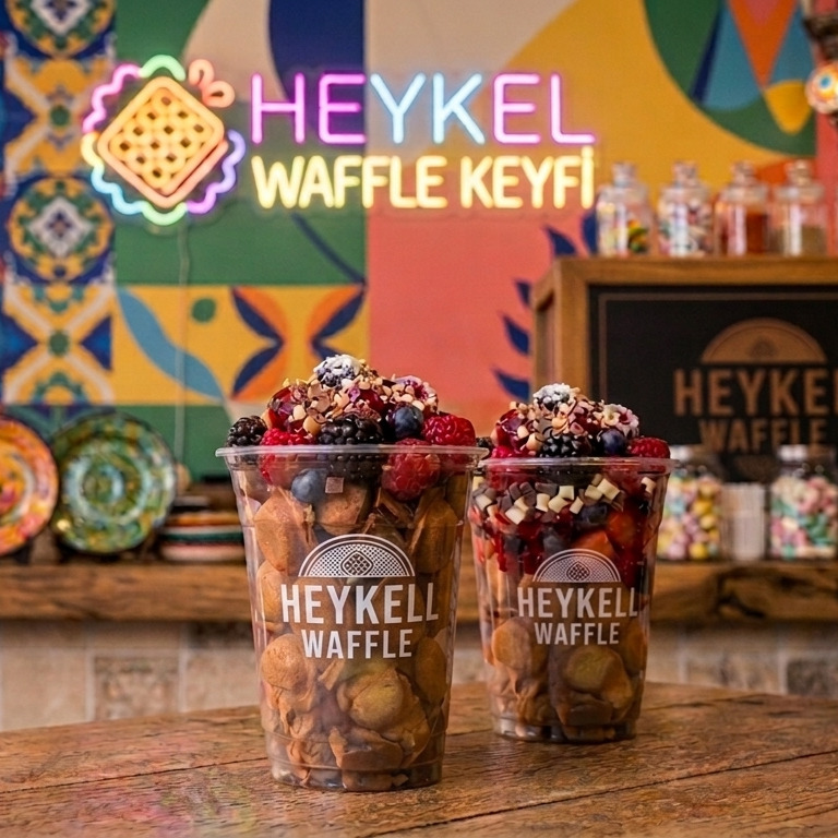 2'li Bardak Waffle