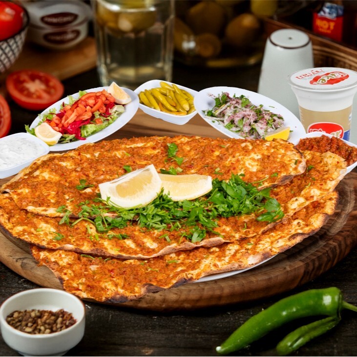 3'lü Lahmacun Menü 1