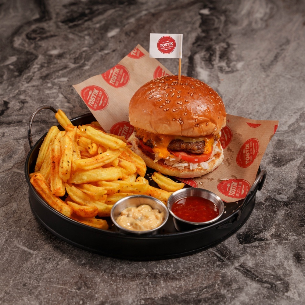 130 Gr Amiral Burger Menü