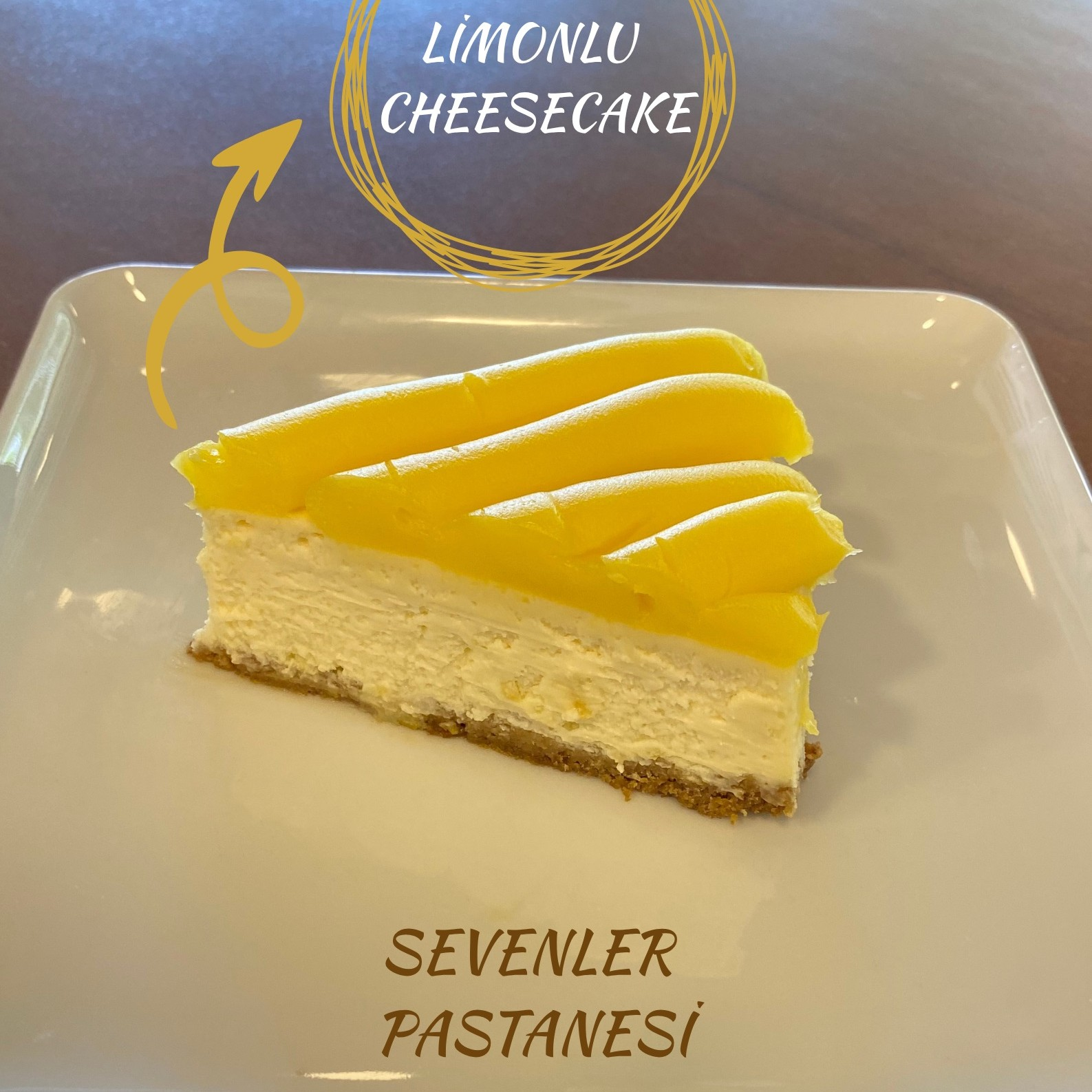 Limonlu Cheesecake ( Tek Kişilik )
