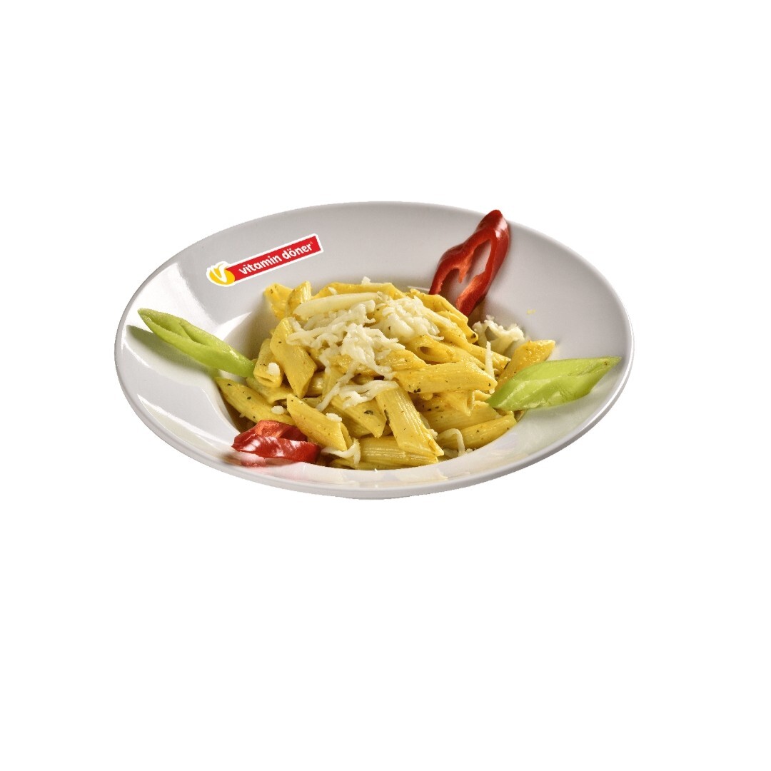 Pesto Soslu Tavuklu Makarna
