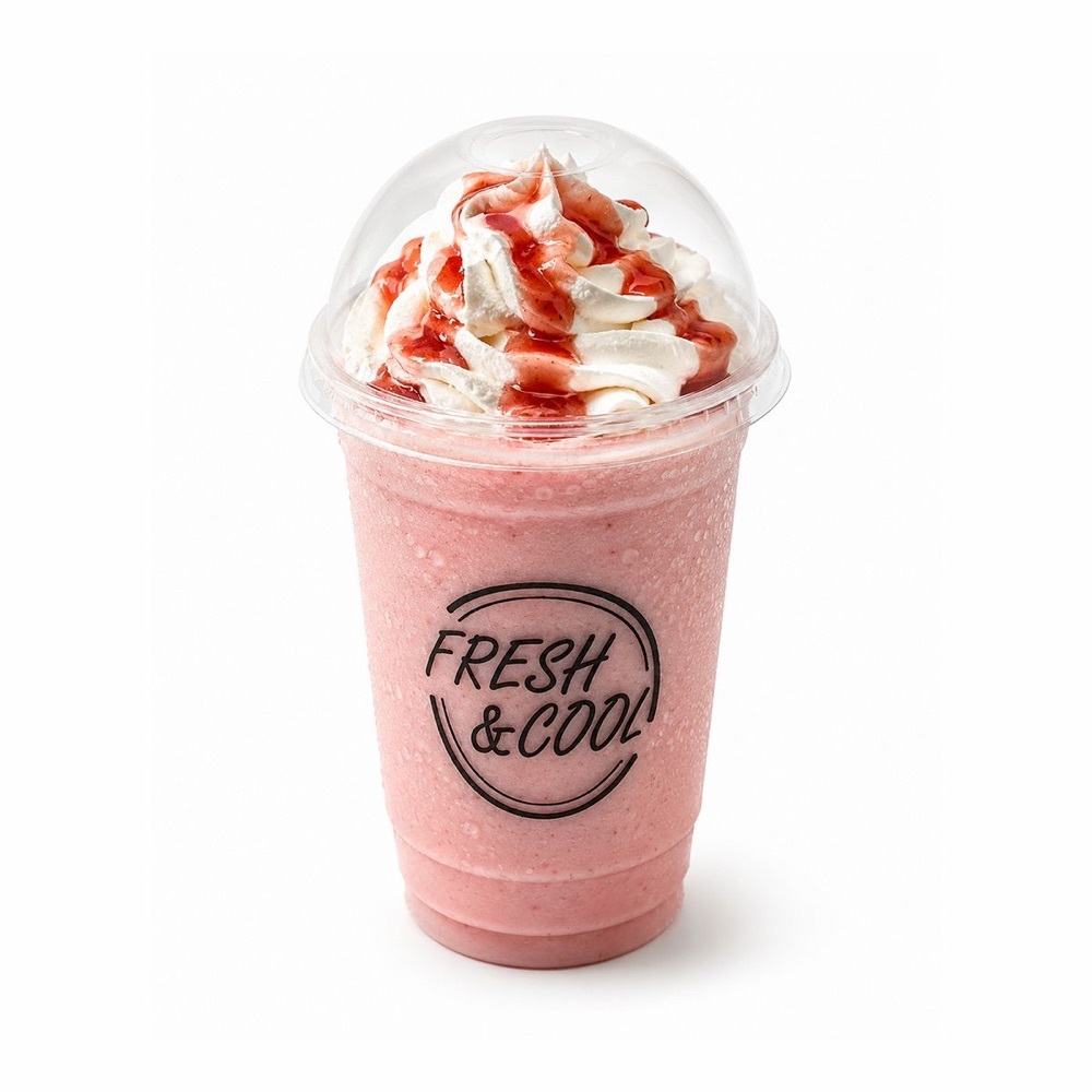 Çilekli Milkshake