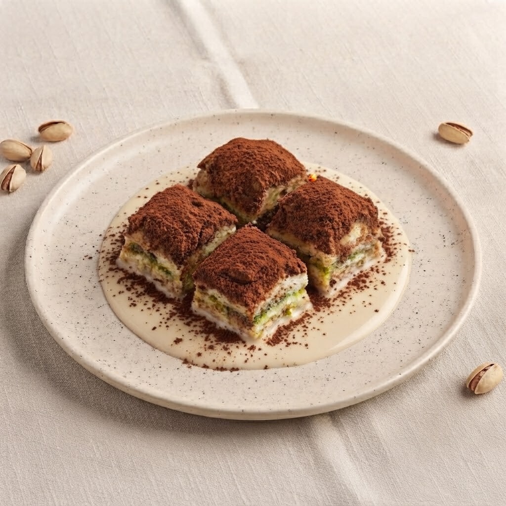 Bitter Çikolatalı Sütlü Soğuk Baklava (400gr)