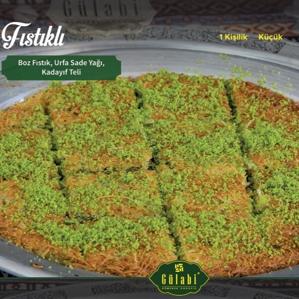 2 Kişilik Fıstıklı Künefe