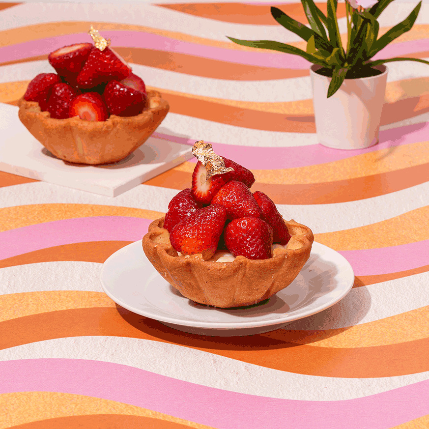 Çilekli Tart