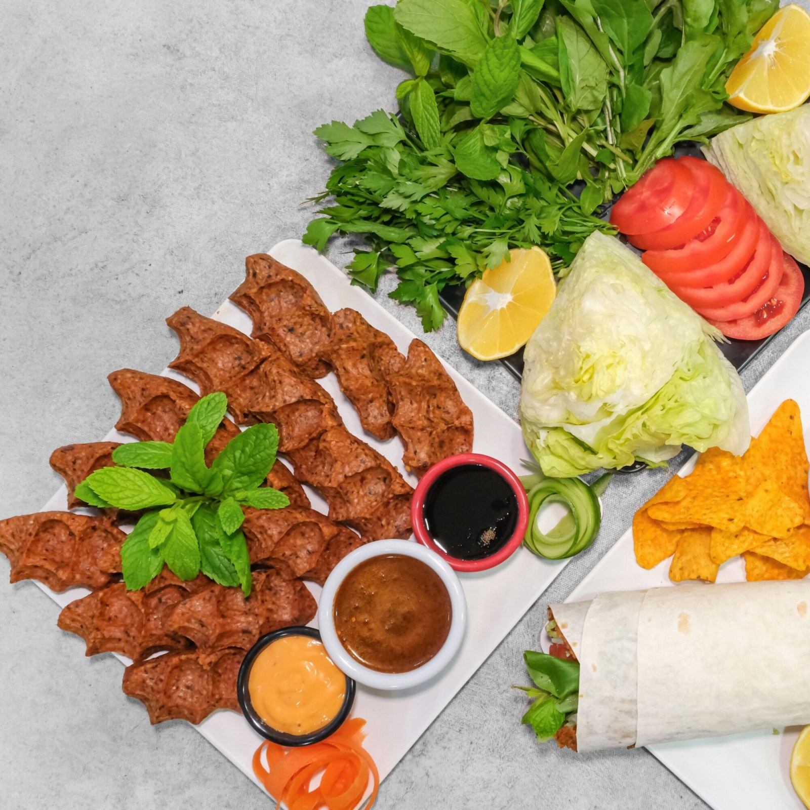 Taco Doritos Parçacıklı Çiğ Köfte (500 gr.)