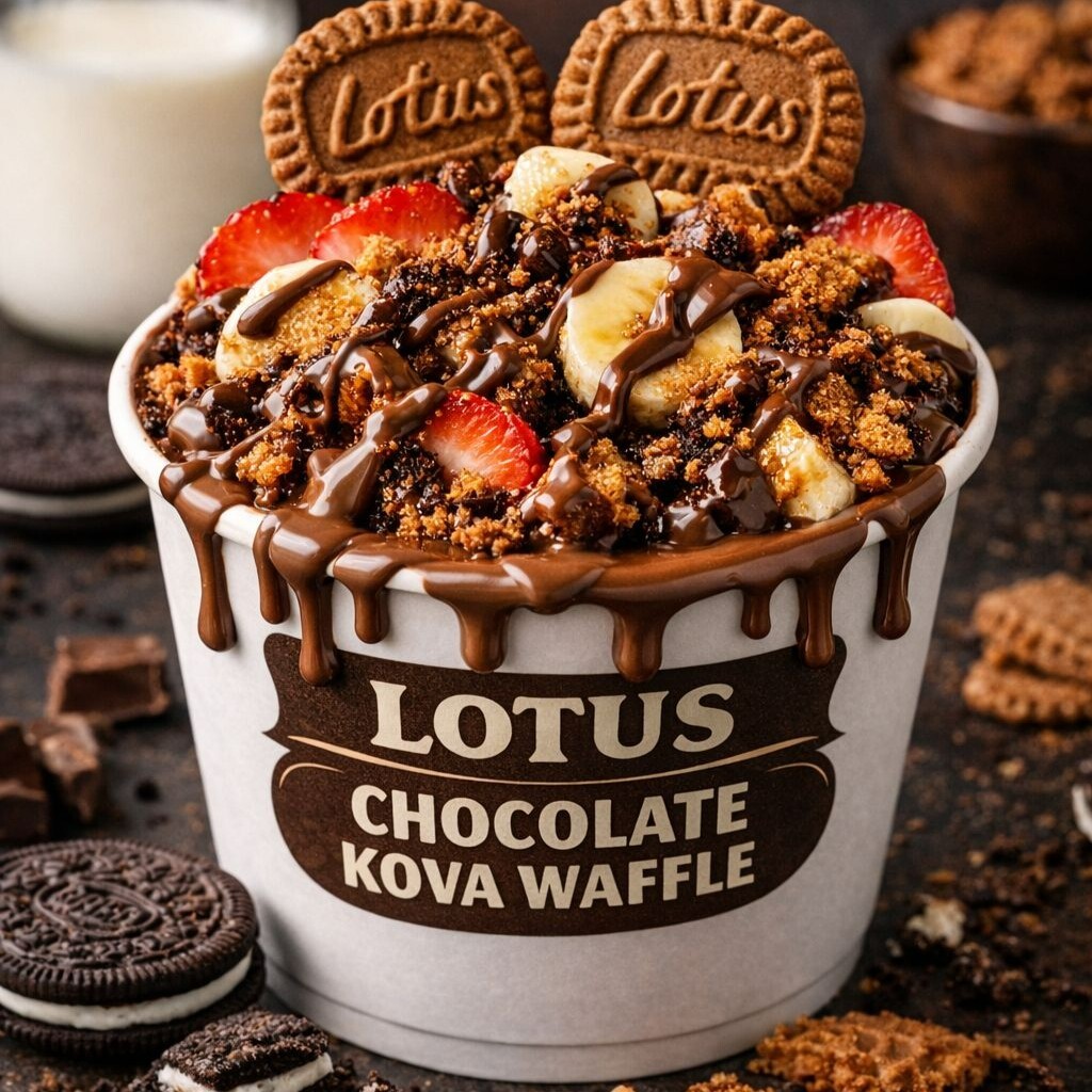 Lotus Bomb Waffle