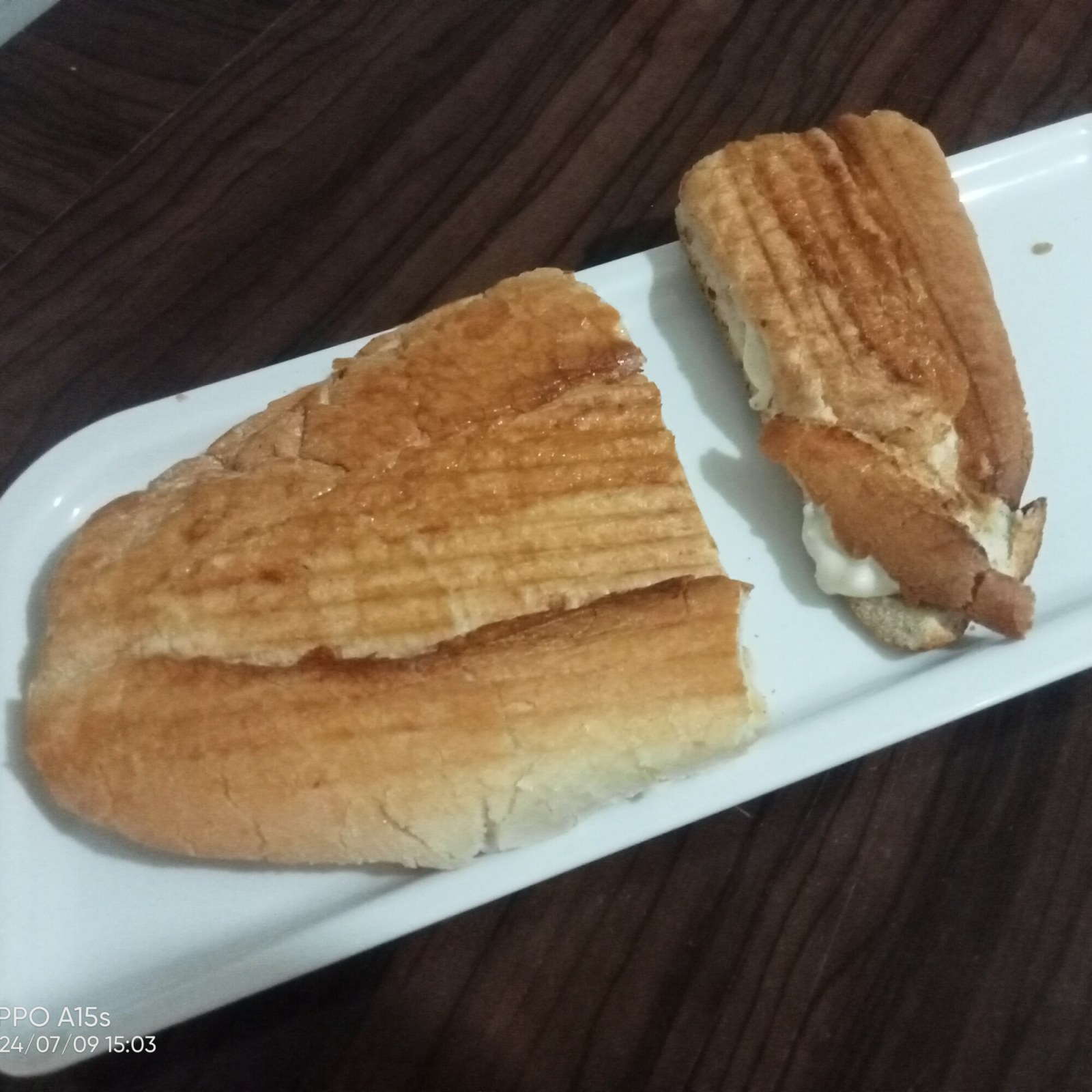 Üç Çeyrek Double Peynirli Tost