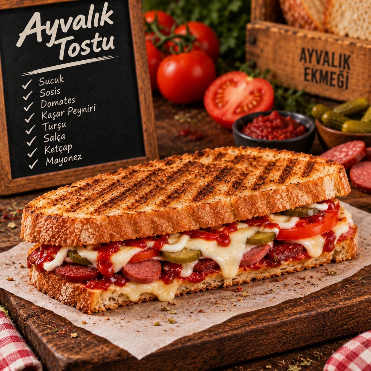 Ayvalık Tostu
