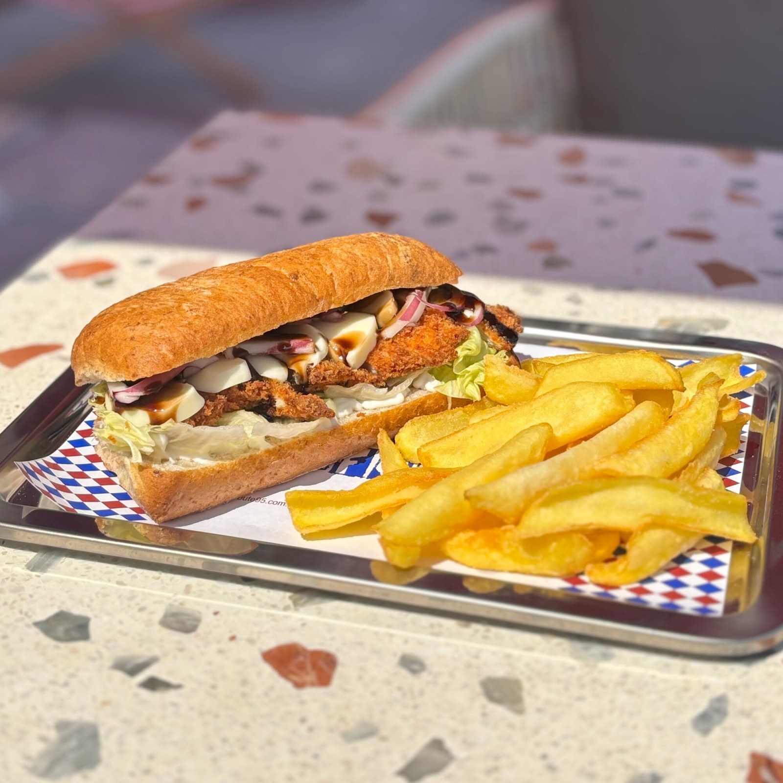 Chicken Cutlet Hero Sandviç