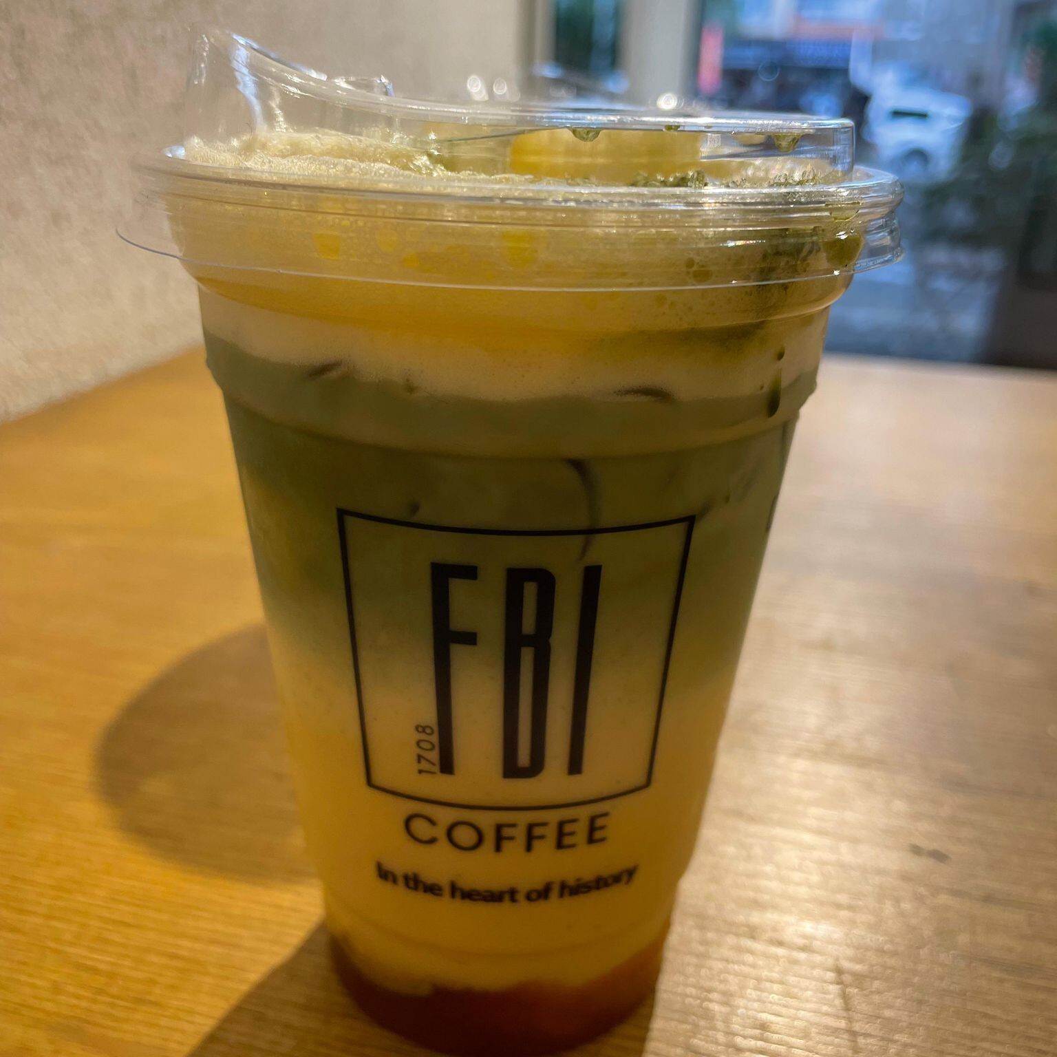 Iced Blueberry Matcha