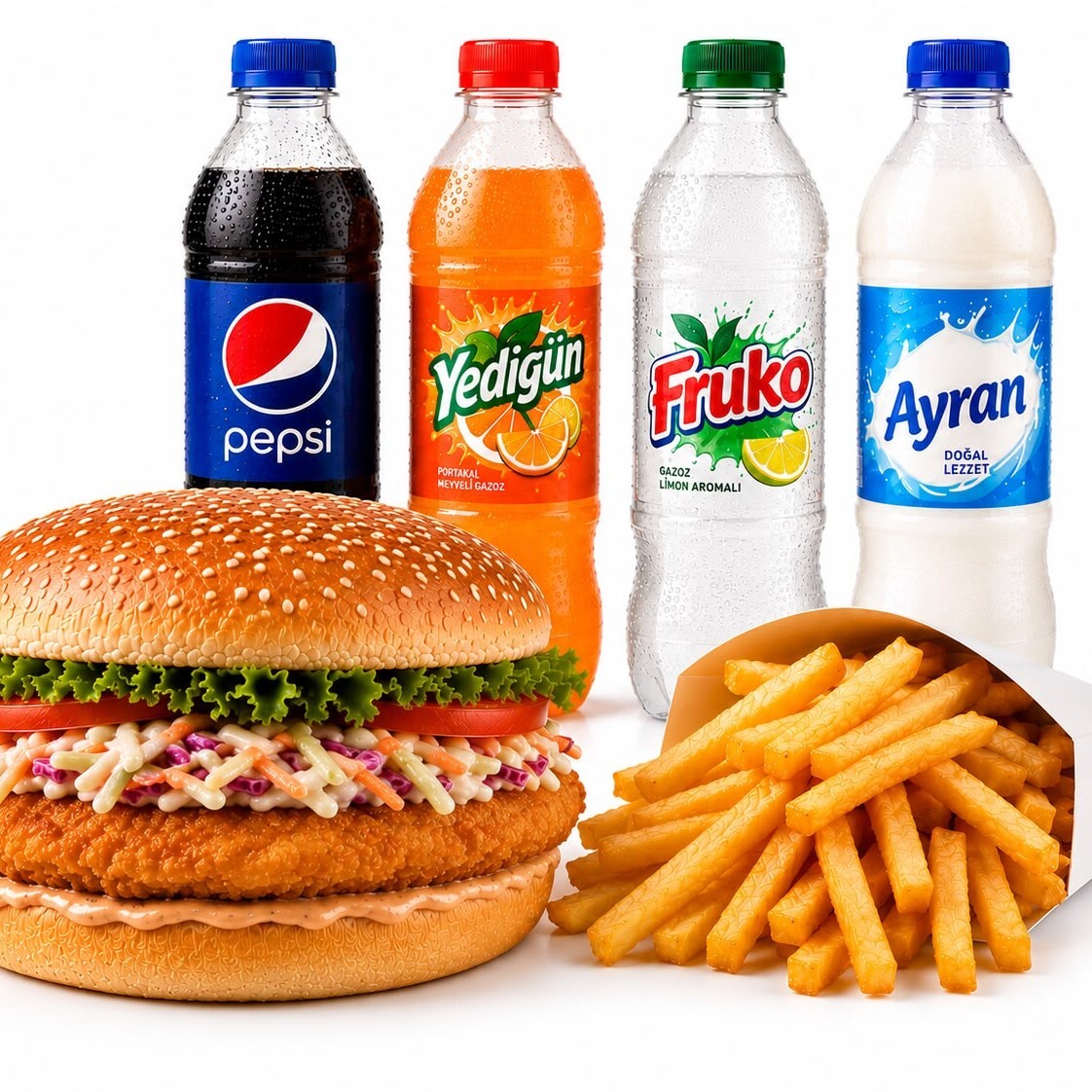 Bencil Mega Tavuk Burger