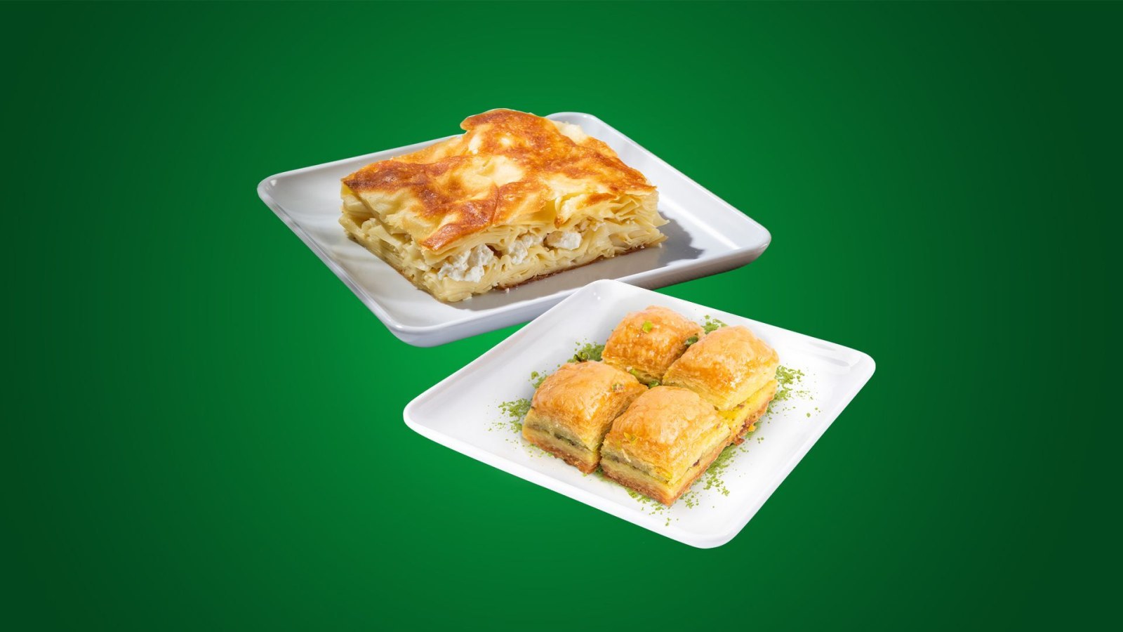 Cevizli Klasik Baklava ‭(0,500 g)&Peynirli Su Böreği (0,500 g)
