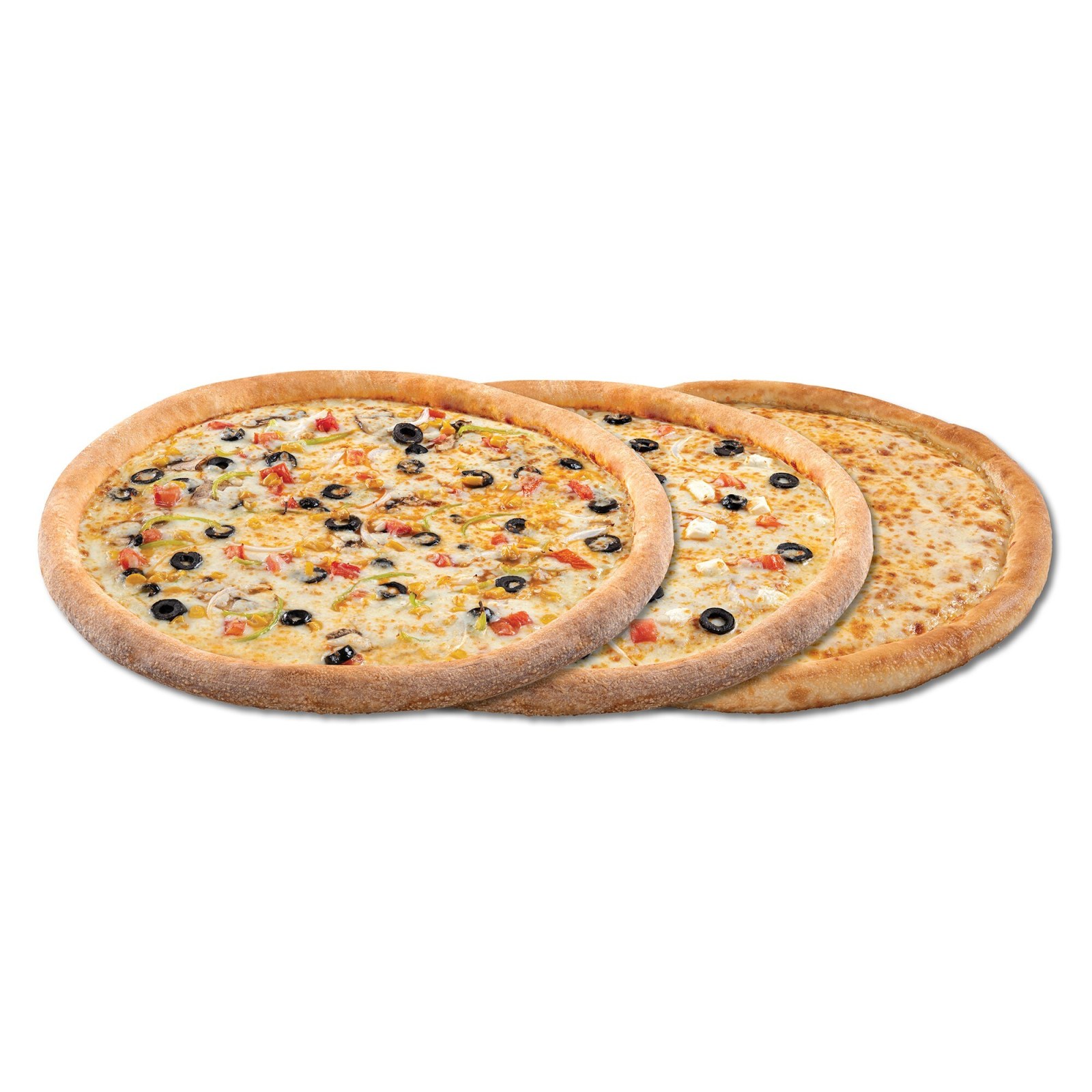 3 Adet Orta Boy Pizza