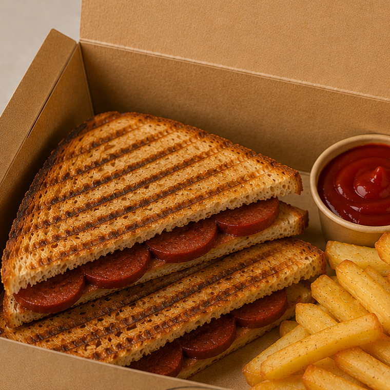 Sucuklu Tost & Patates