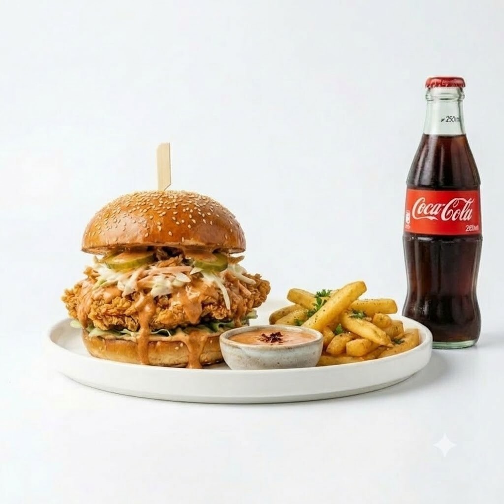 Chipotle Soslu Crispy's Burger