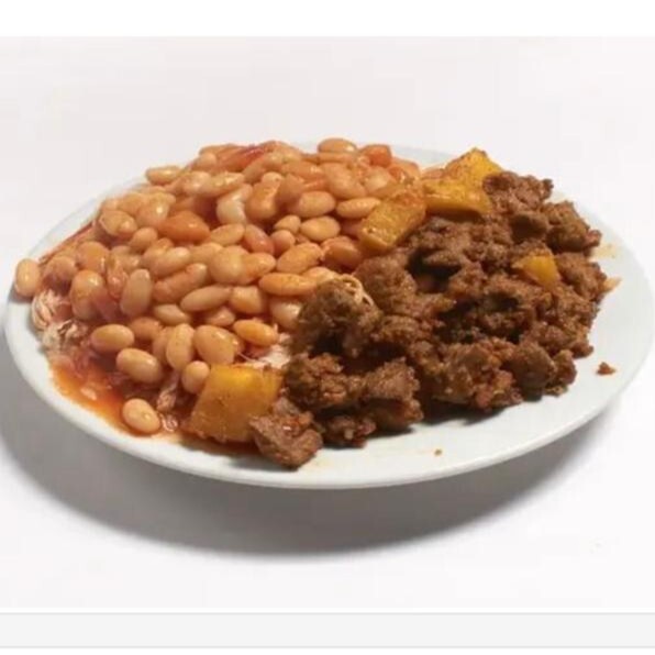 Ciğerli Kuru Fasulyeli Pilav