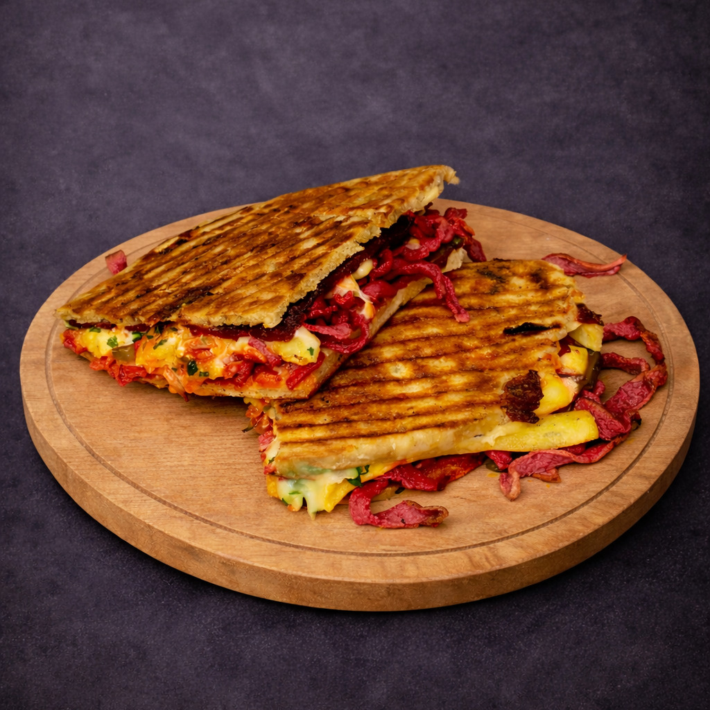 Full Karışık Bazlama Tost